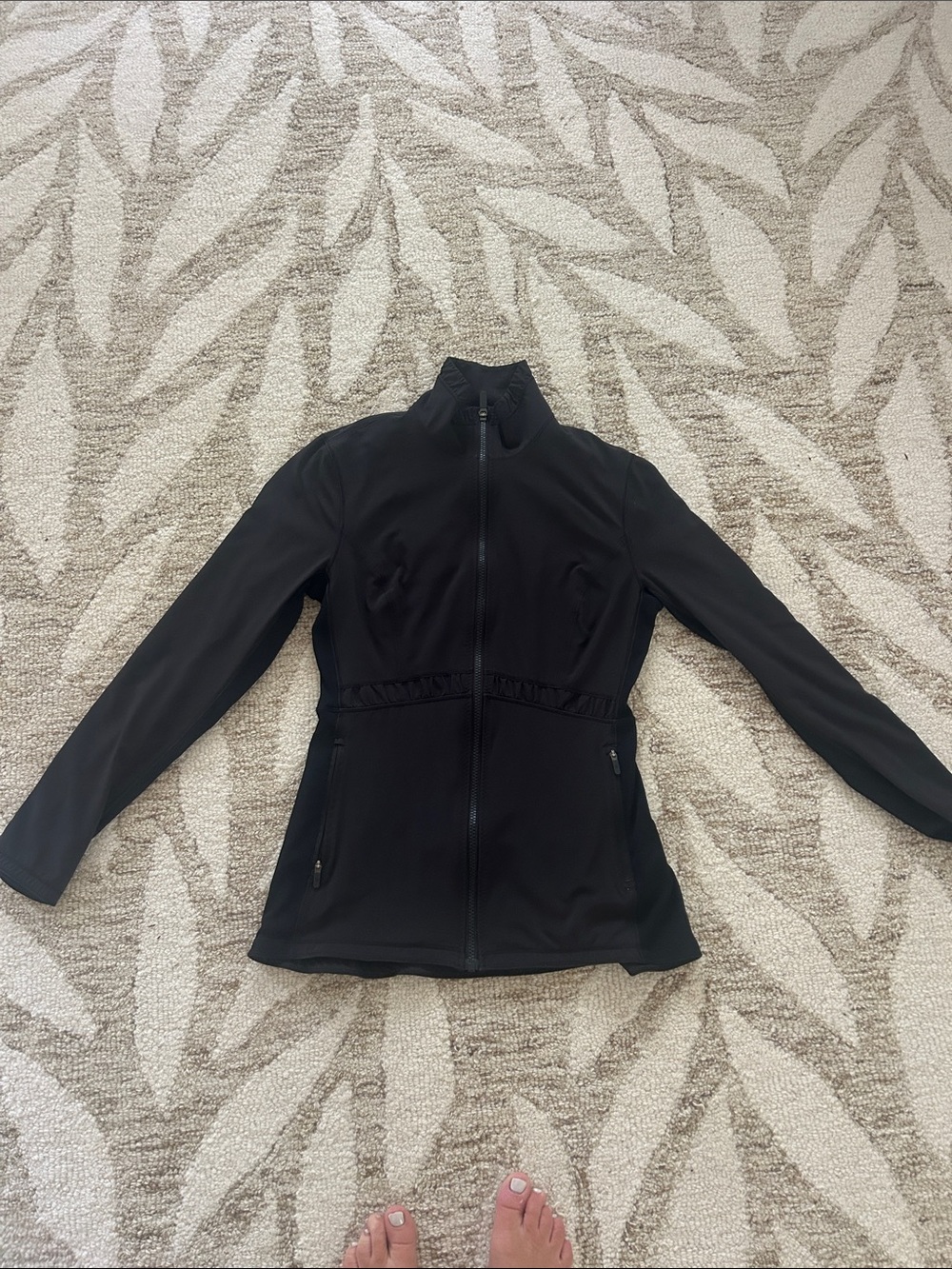 Women’s lululemon Black Full-Zip Jacket - Lightweight Athletic Layer